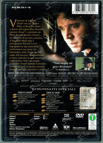 A Beautiful Mind (2 Disc - Collector's Edition) (2001) DVD