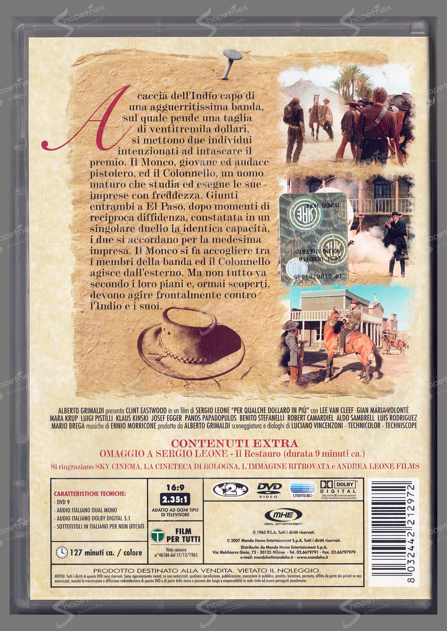 Per qualche dollaro in più (1965) DVD