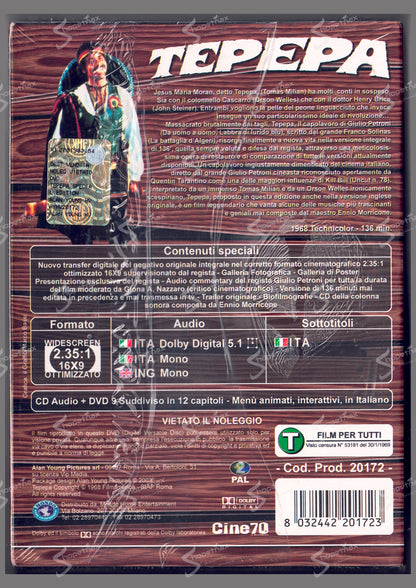 Tepepa (Deluxe Box Set) (1968) DVD + CD