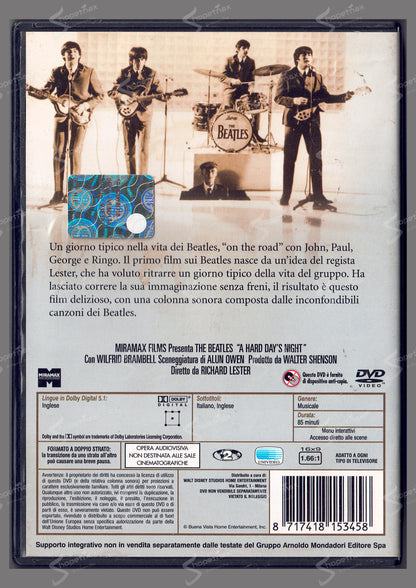 The Beatles - A Hard Day's Night (1964) DVD