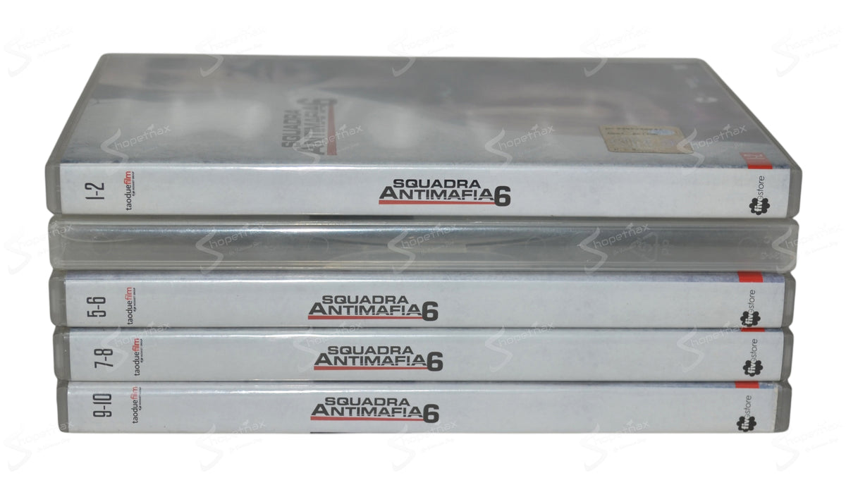 Squadra Antimafia 6 (Serie Completa 5 DVD) (2014) DVD Editoriali