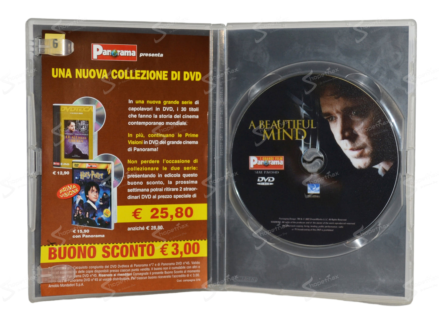 A Beautiful Mind (2001) DVD Editoriale