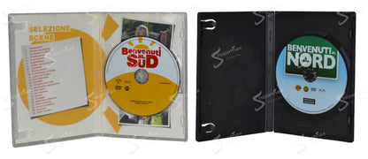 Benvenuti al Sud + Benvenuti al Nord (Serie Completa) (2010-2012) 2 DVD