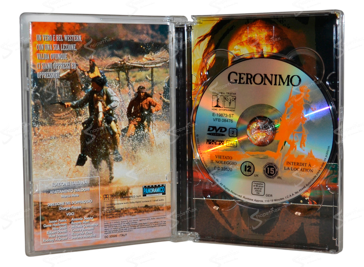 Geronimo - An American Legend (Jewel Box) (1993) DVD