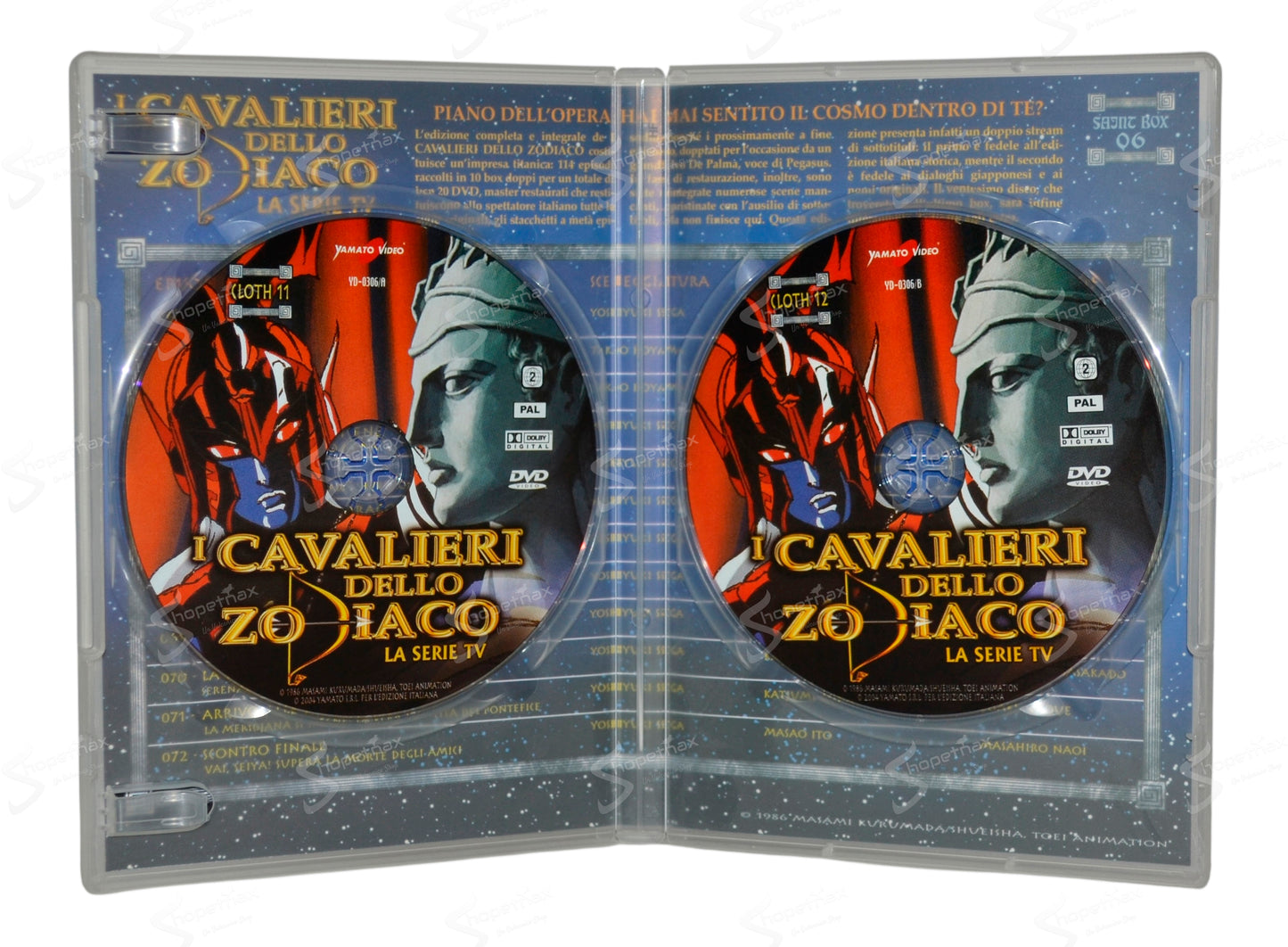 I Cavalieri dello Zodiaco - La Serie TV - Box 06 (1986-1988) 2 DVD Anime