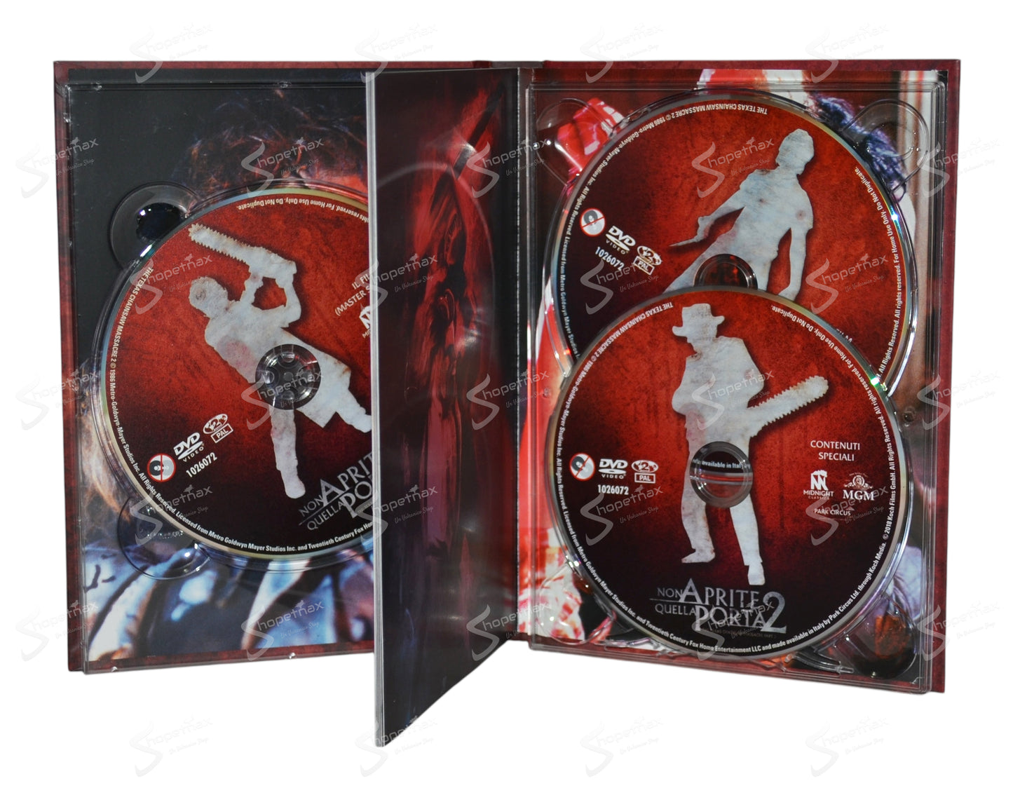 Non Aprite Quella Porta 2 (The Texas Chainsaw Massacre 2) (1986) Box 3 DVD