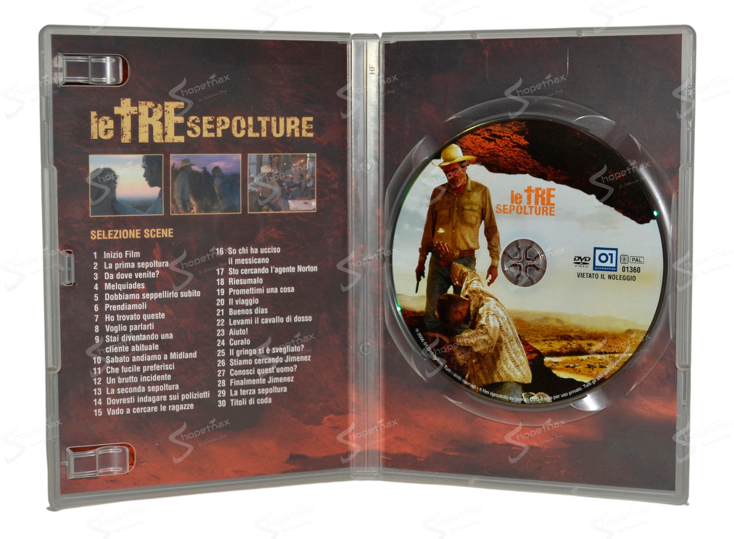 Le Tre Sepolture (The Three Burials of Melquiades Estrada) (2005) DVD