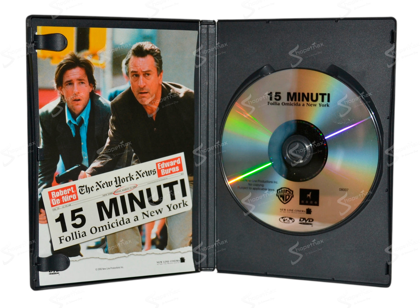 15 Minuti - Follia Omicida a New York (15 Minutes) (Warner) (2001) DVD