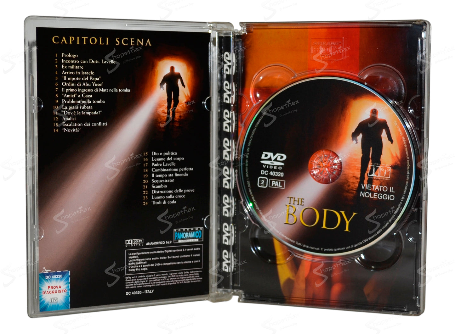 The Body (2001) DVD Jewel Box