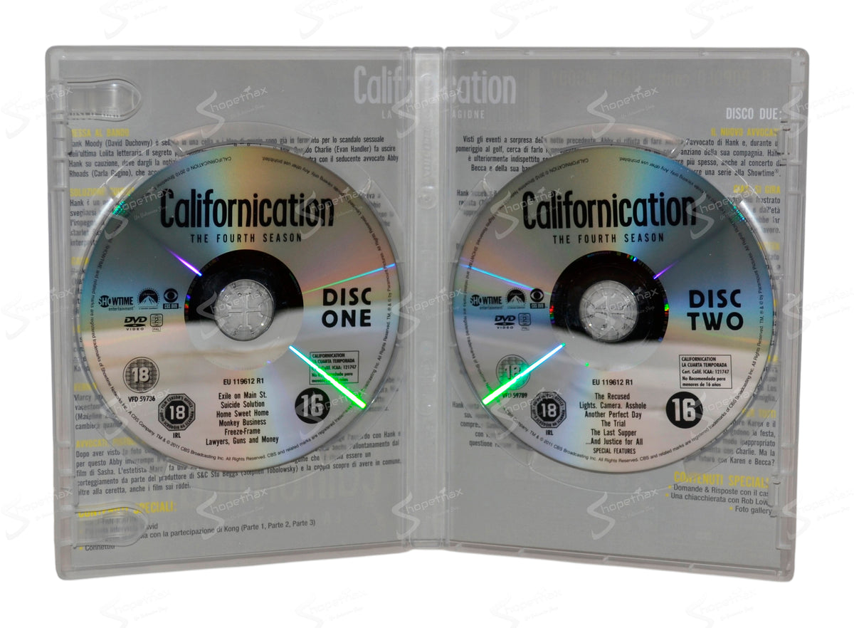 Californication - La Quarta Stagione (2 DVD) (2011) DVD