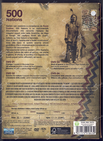 500 Nations (Indiani d'America) (1995) Box 4 DVD