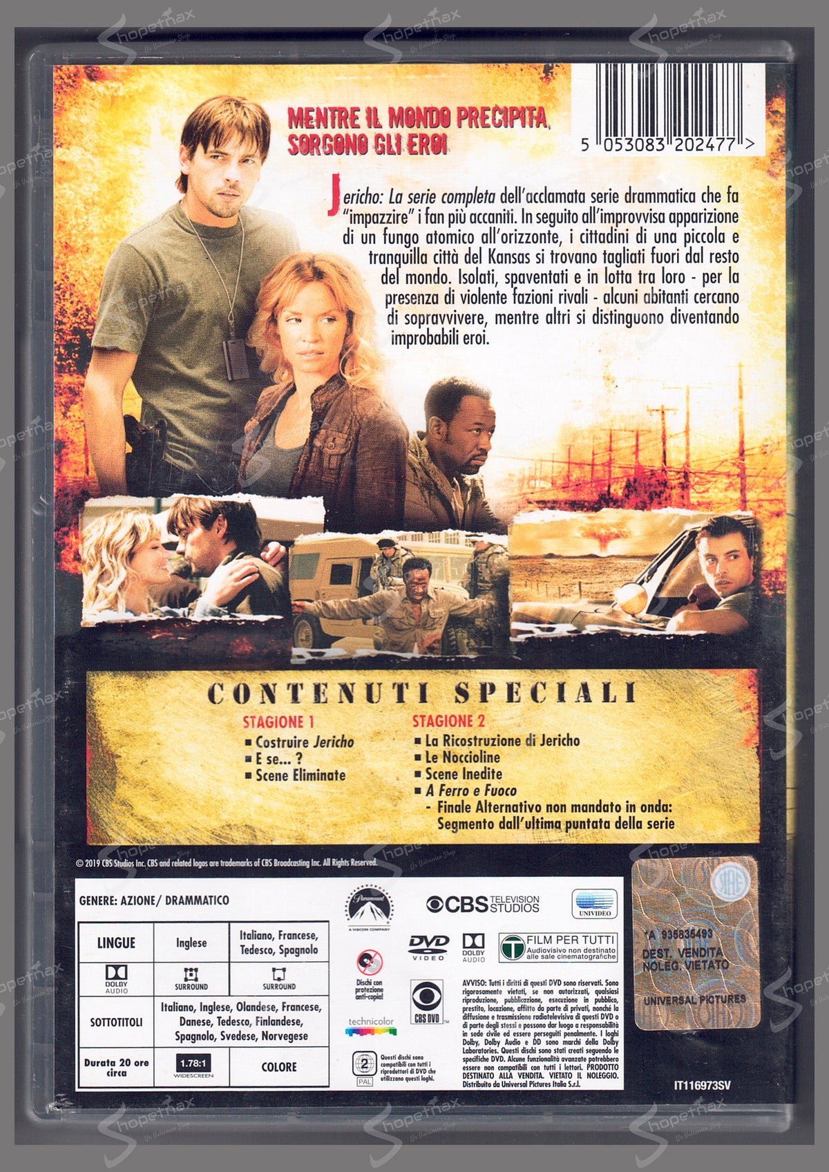 Jericho - La Serie Completa (Box 8 Dischi) (2006-2008) DVD
