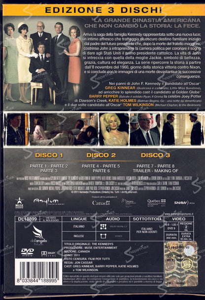 The Kennedys - The Story of a Family (2011) 3 DVD Box Set