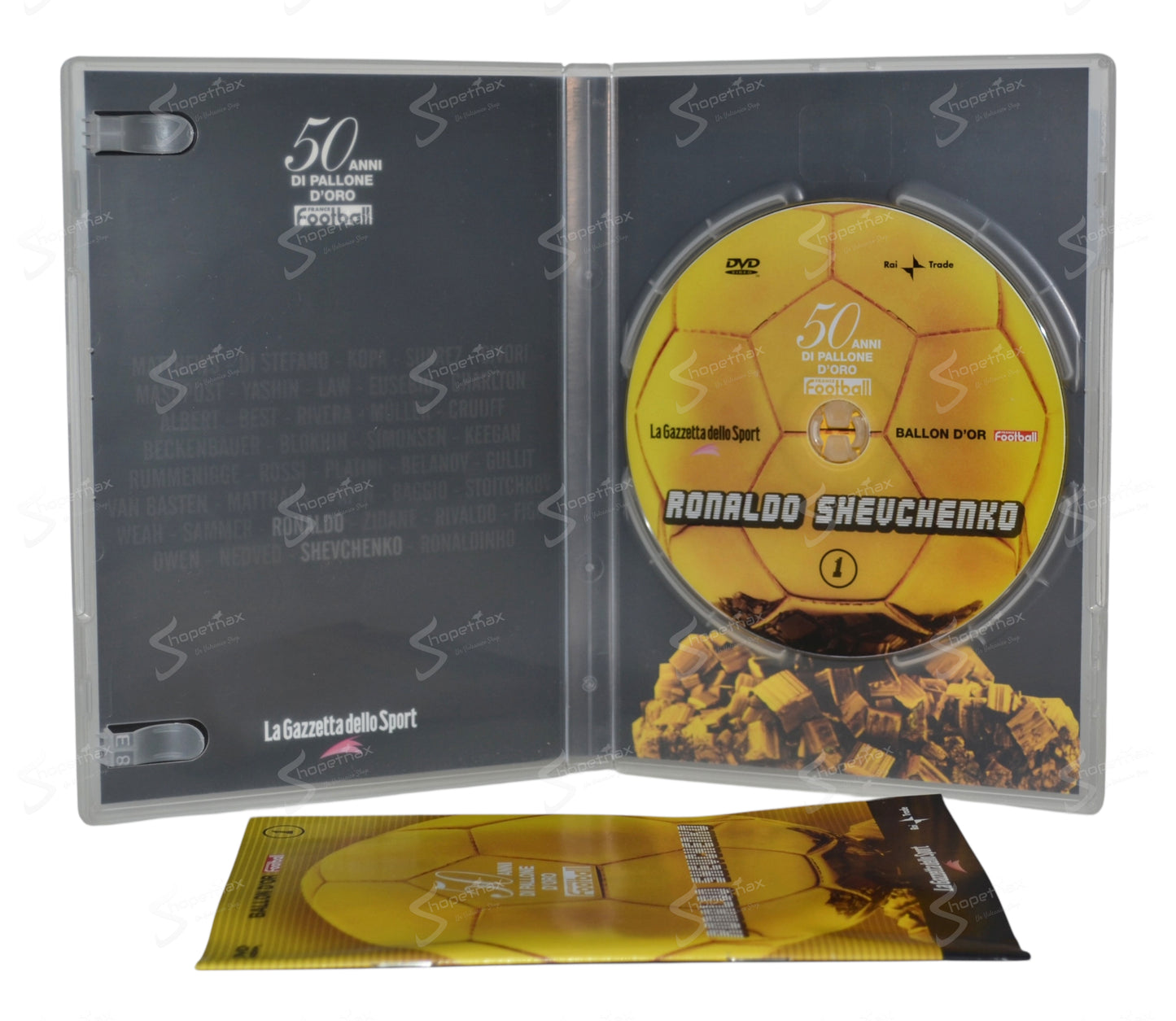 50 Anni di Pallone d'Oro - Vol. 1 - Ronaldo Shevchenko (2005) DVD Editoriale