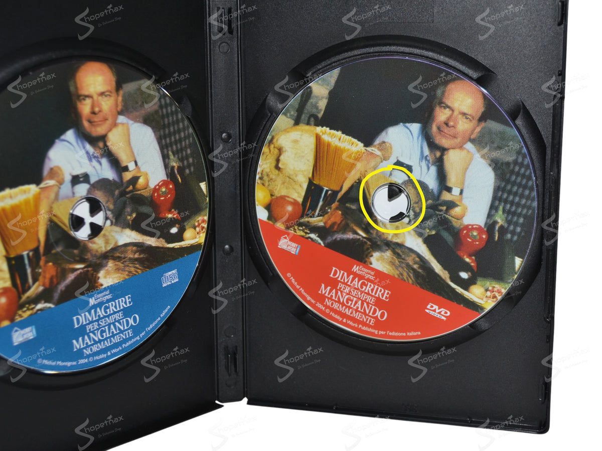 Dimagrire per sempre mangiando normalmente (Metodo Montignac) (2004) DVD + CD + Libro