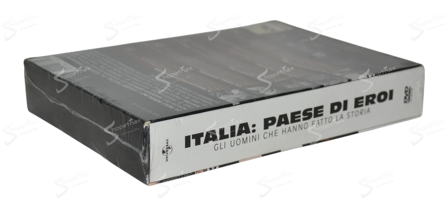 Italia Paese di Eroi Uomini che hanno fatto la storia (2012) Box 5 DVD