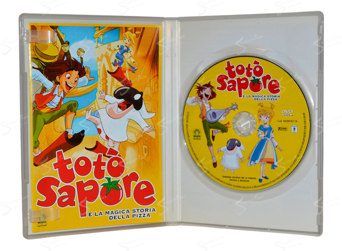 Totò Sapore e la magica storia della pizza (2003) DVD