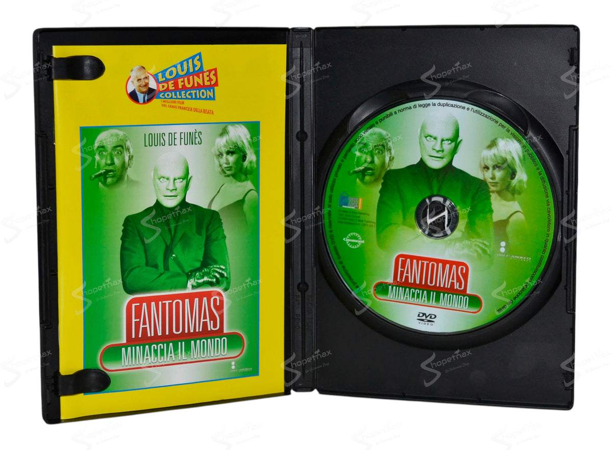Fantomas minaccia il mondo (Fantômas se déchaîne) (1965) DVD Editoriale