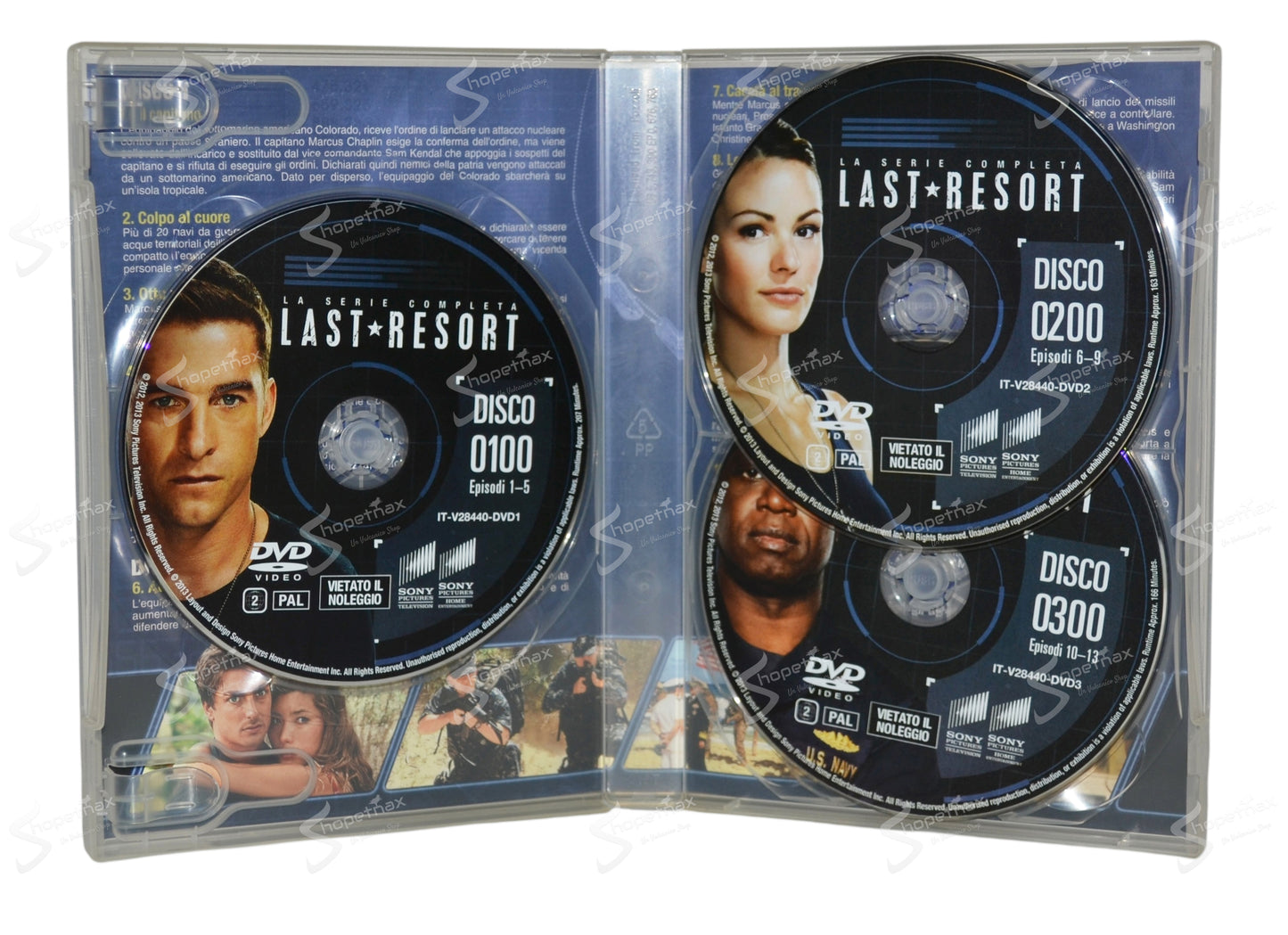Last Resort - The Complete Series (2012-2013) 3 DVD Box Set