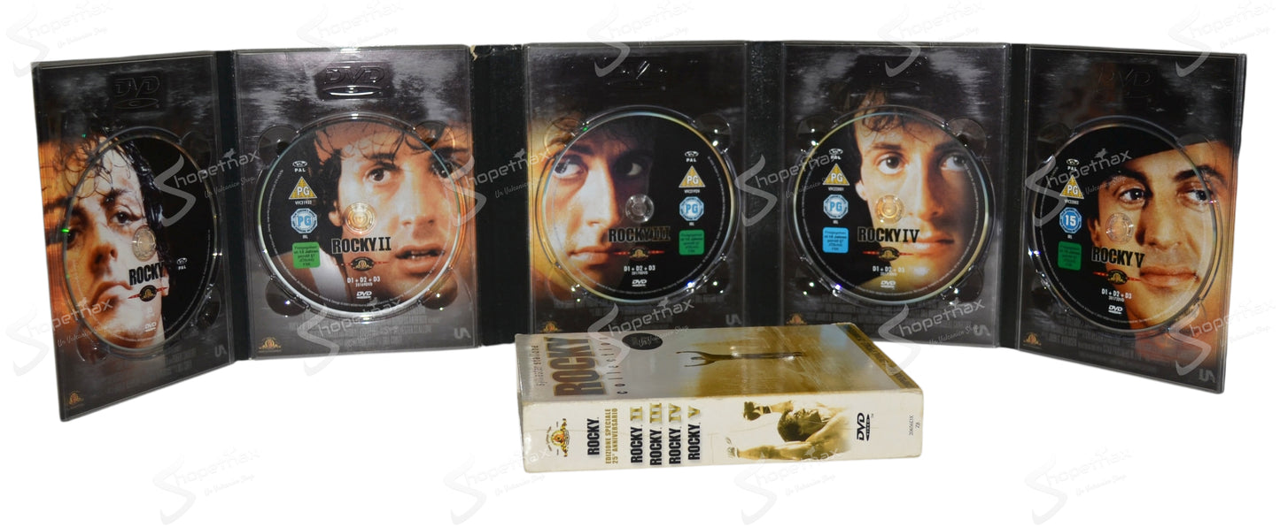 Rocky Collection (Rocky I+II+III+IV+V) (1976-1990) Box 5 DVD