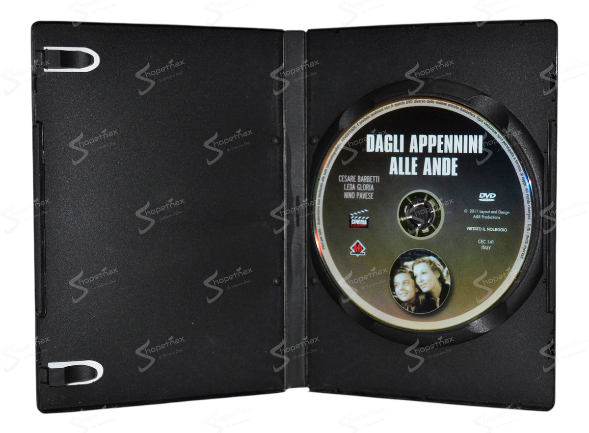 Dagli Appennini alle Ande (1943) DVD Discreto