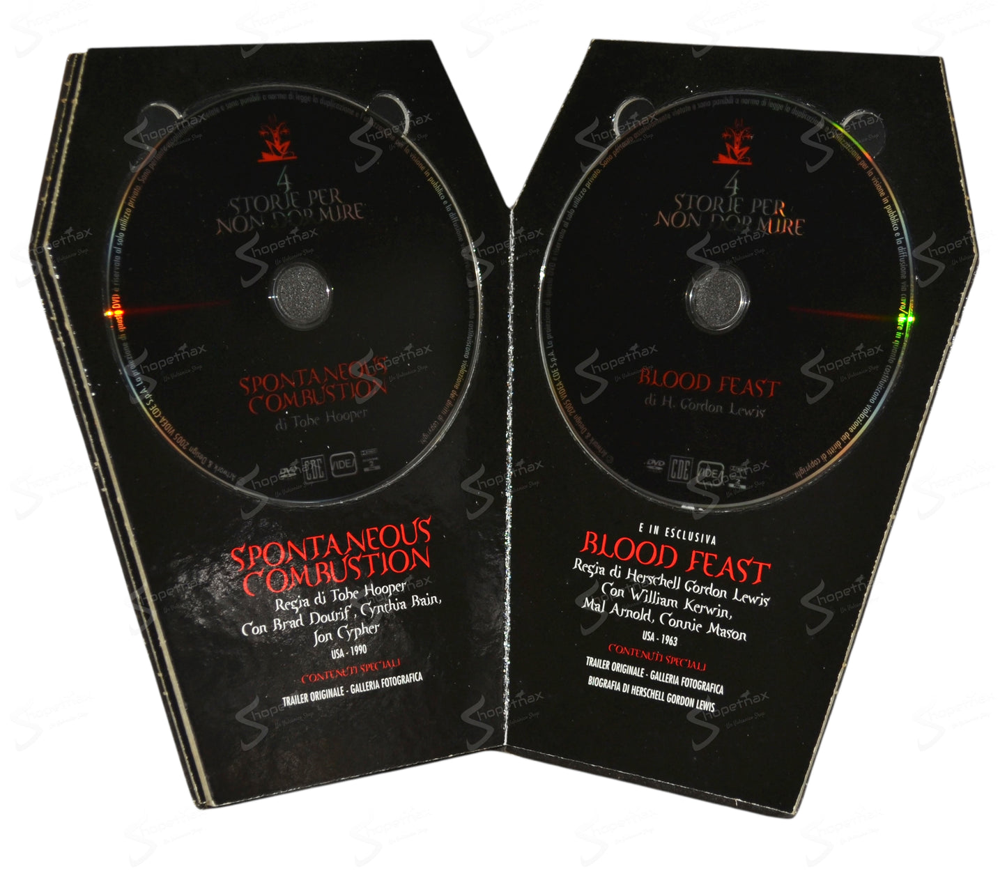 4 Storie per non dormire - Vol. 1 + 2 (2005) 2 Box - 8 DVD