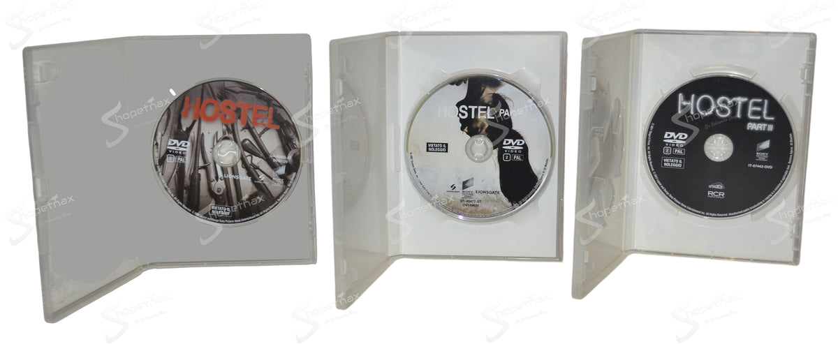 Hostel + Hostel Part II + Hostel Part III (Serie Completa) 3 DVD