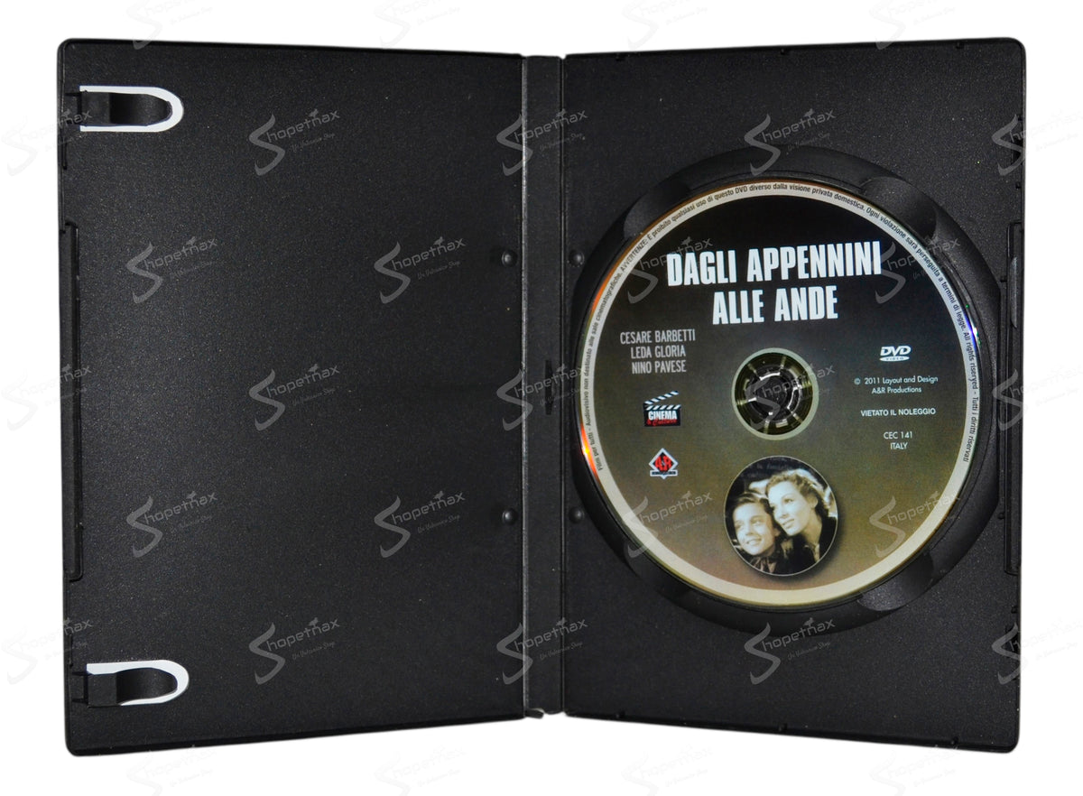 Dagli Appennini alle Ande (1943) DVD Ottimo
