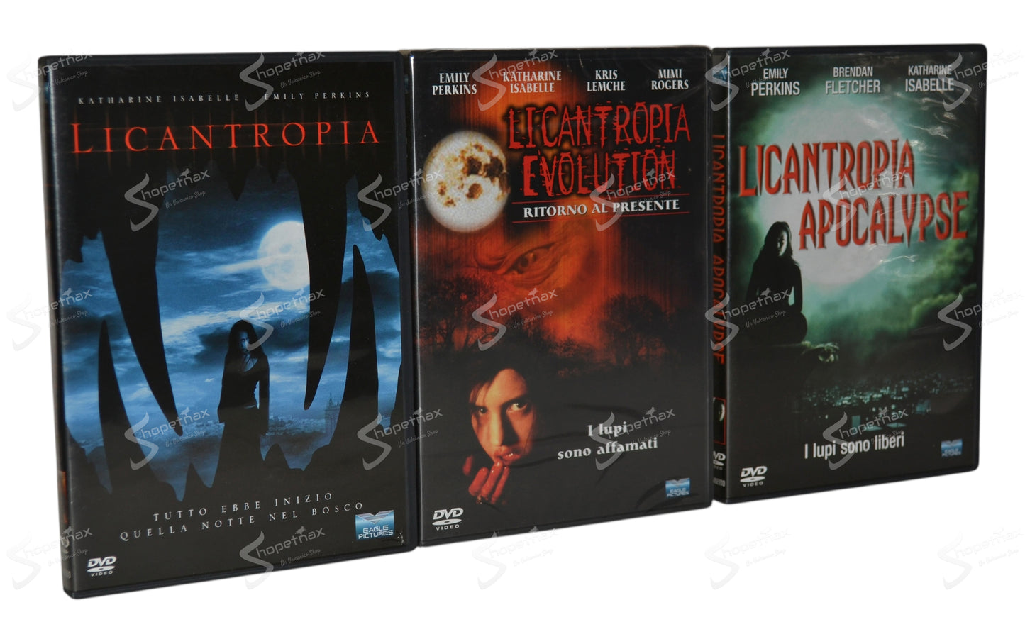 Licantropia Trilogy (Ginger Snaps Trilogy) (Serie Completa) (2000-2004) Box 3 DVD