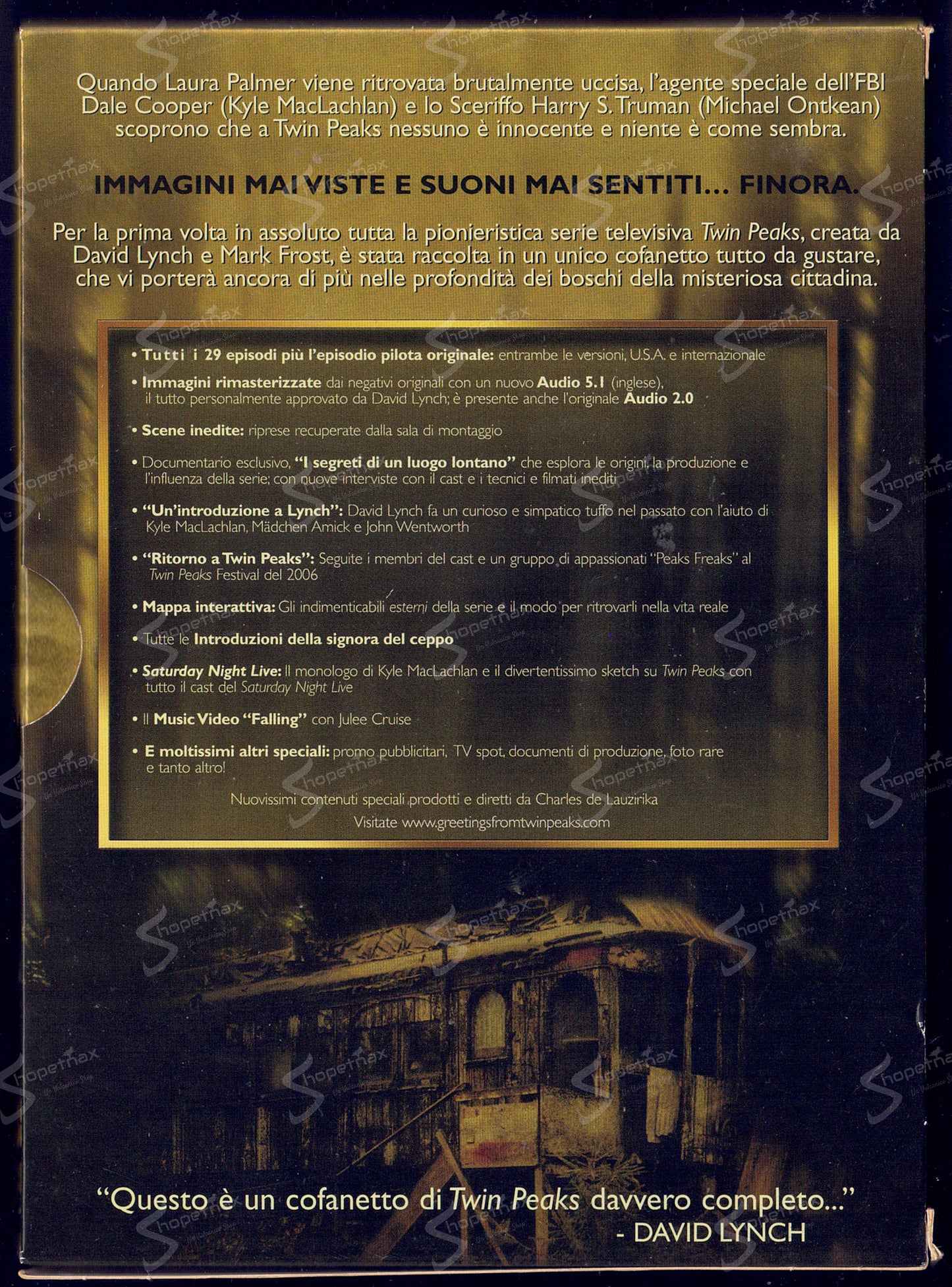 Twin Peaks (Serie Completa) (Definitive Gold Box Edition) (1991-2007) Box 10 DVD