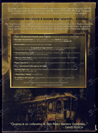 Twin Peaks (Serie Completa) (Definitive Gold Box Edition) (1991-2007) Box 10 DVD