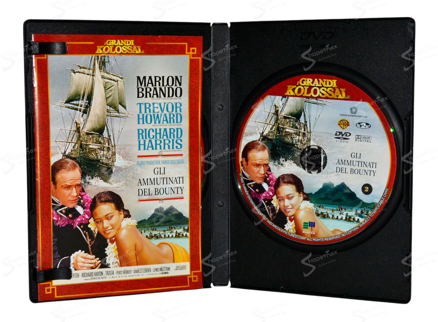 Gli ammutinati del Bounty (Mutiny on the Bounty) (1962) 2 DVD Editoriale