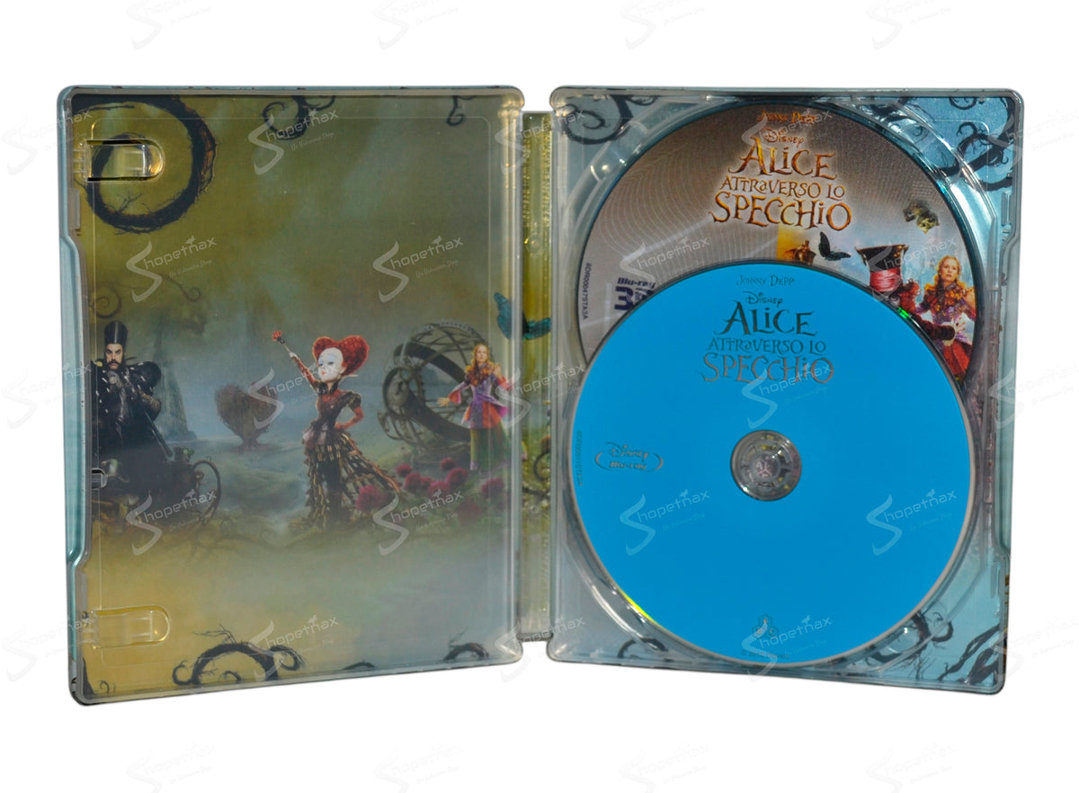 Alice attraverso lo specchio (Steelbook) (Alice Through the Looking Glass) (2016) Blu-ray + Blu-ray 3D