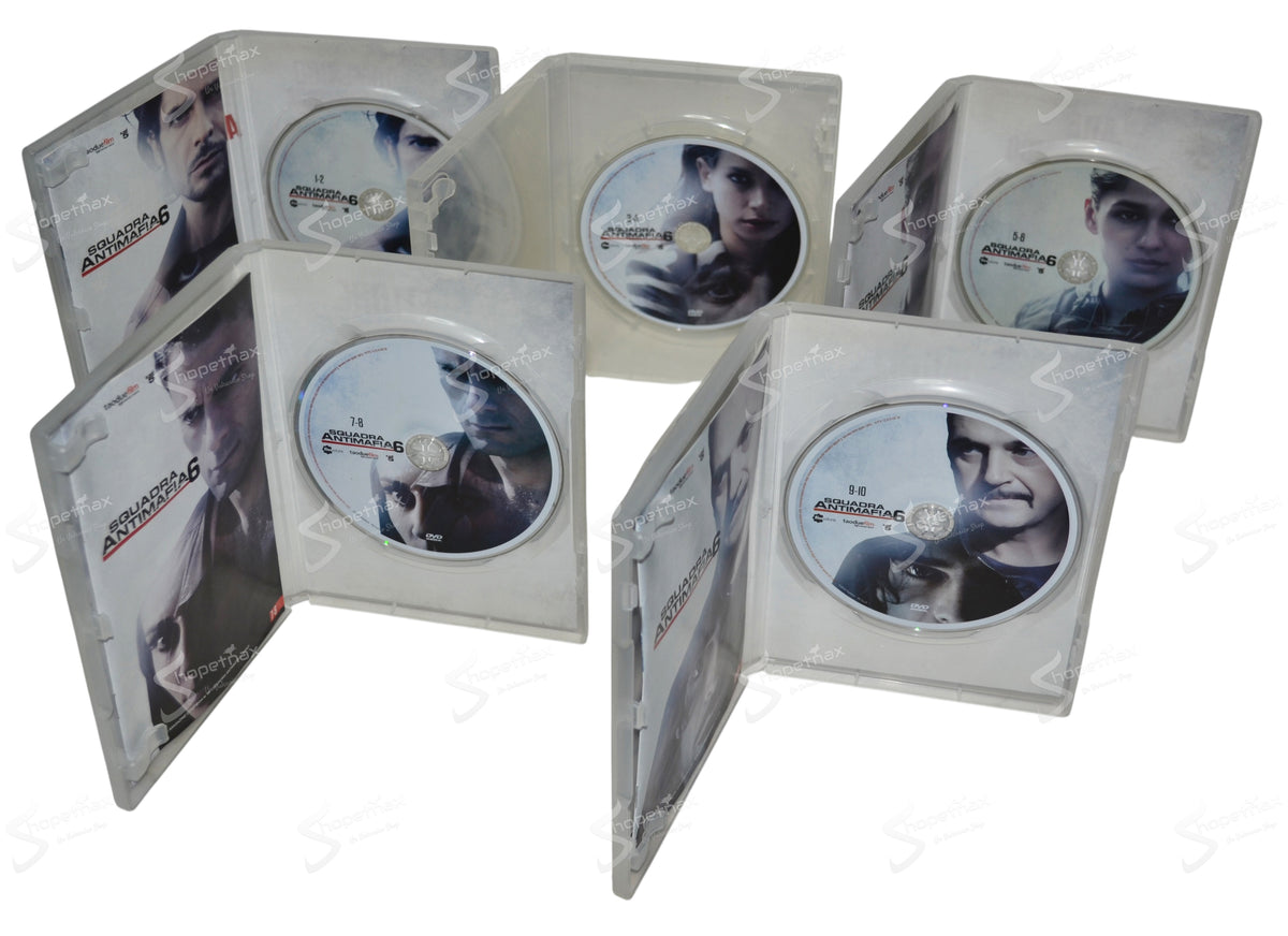 Squadra Antimafia 6 (Serie Completa 5 DVD) (2014) DVD Editoriali