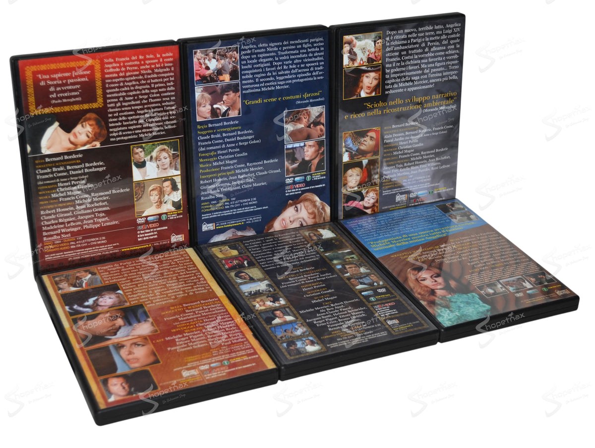 Angelica (Serie Completa 6 Film) (1964-1968) DVD Editoriali