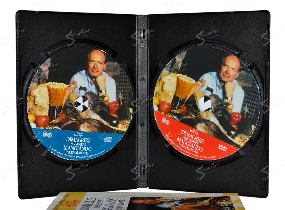 Dimagrire per sempre mangiando normalmente (Metodo Montignac) (2004) DVD + CD + Libro