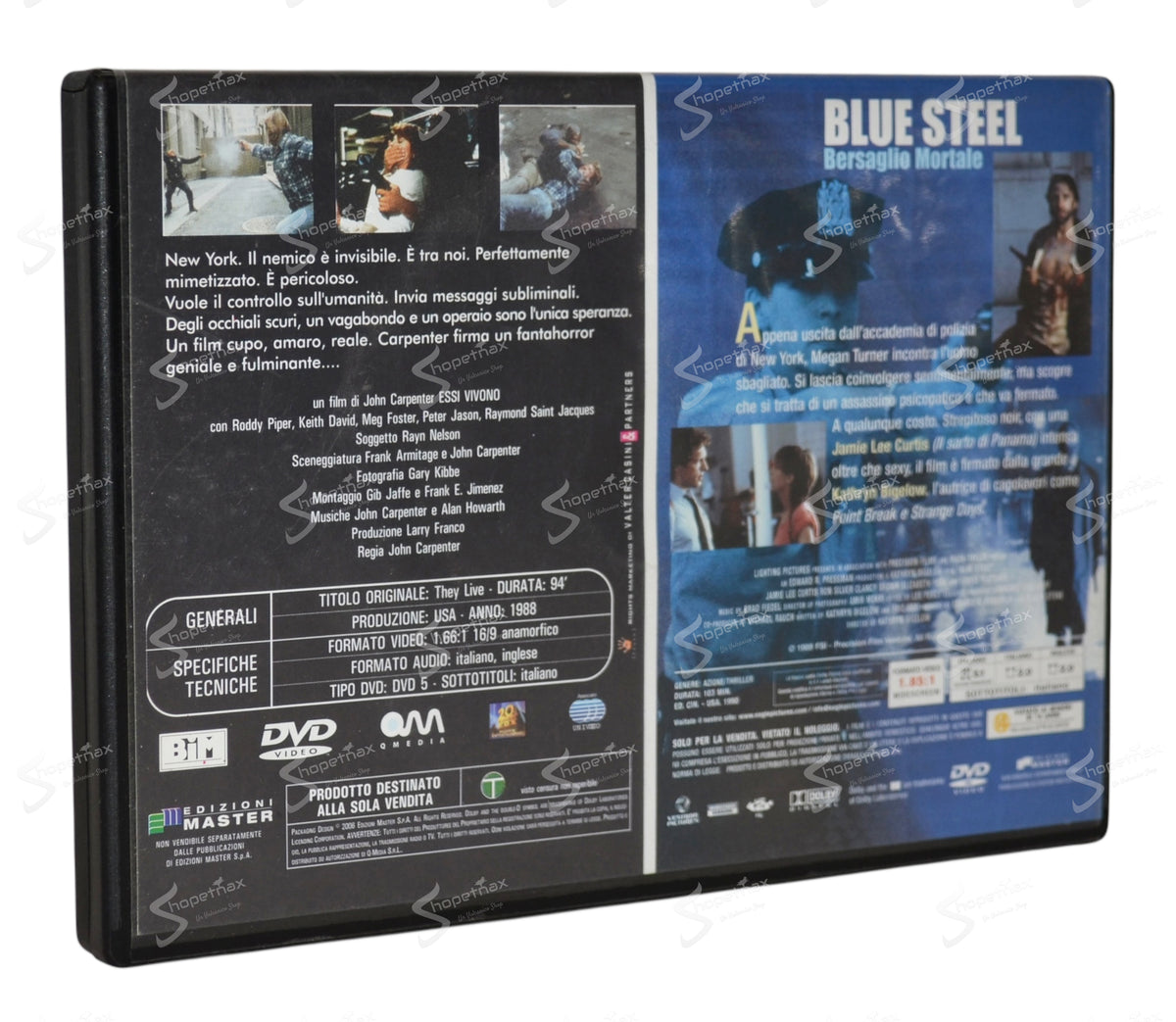 Blue Steel - Bersaglio Mortale + Essi Vivono (They Live) (1988-1990) DVD Editoriale
