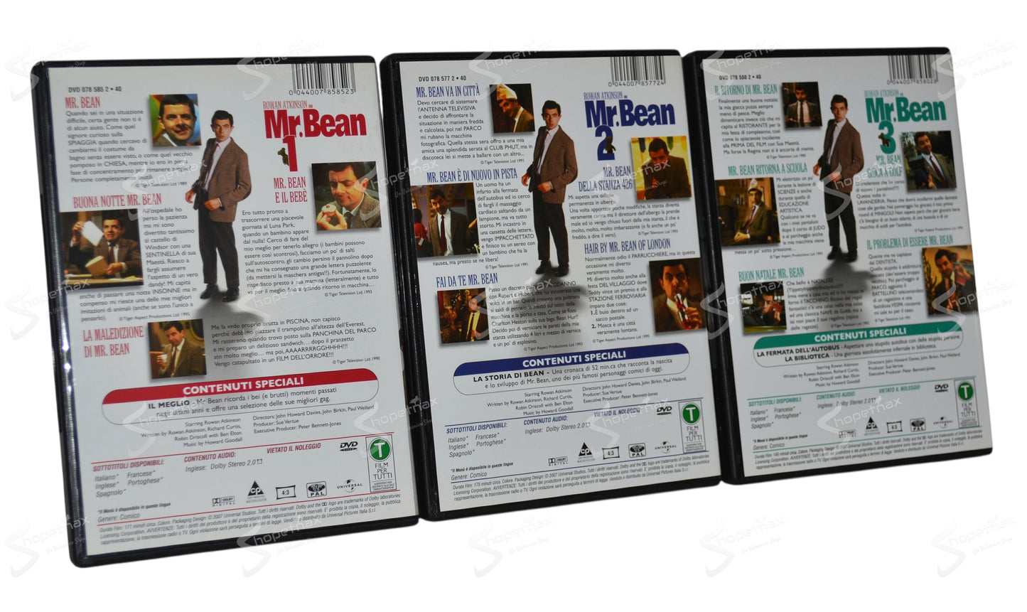 Mr. Bean Collection - Volumi 1-2-3 (1990-1995) Box 3 DVD