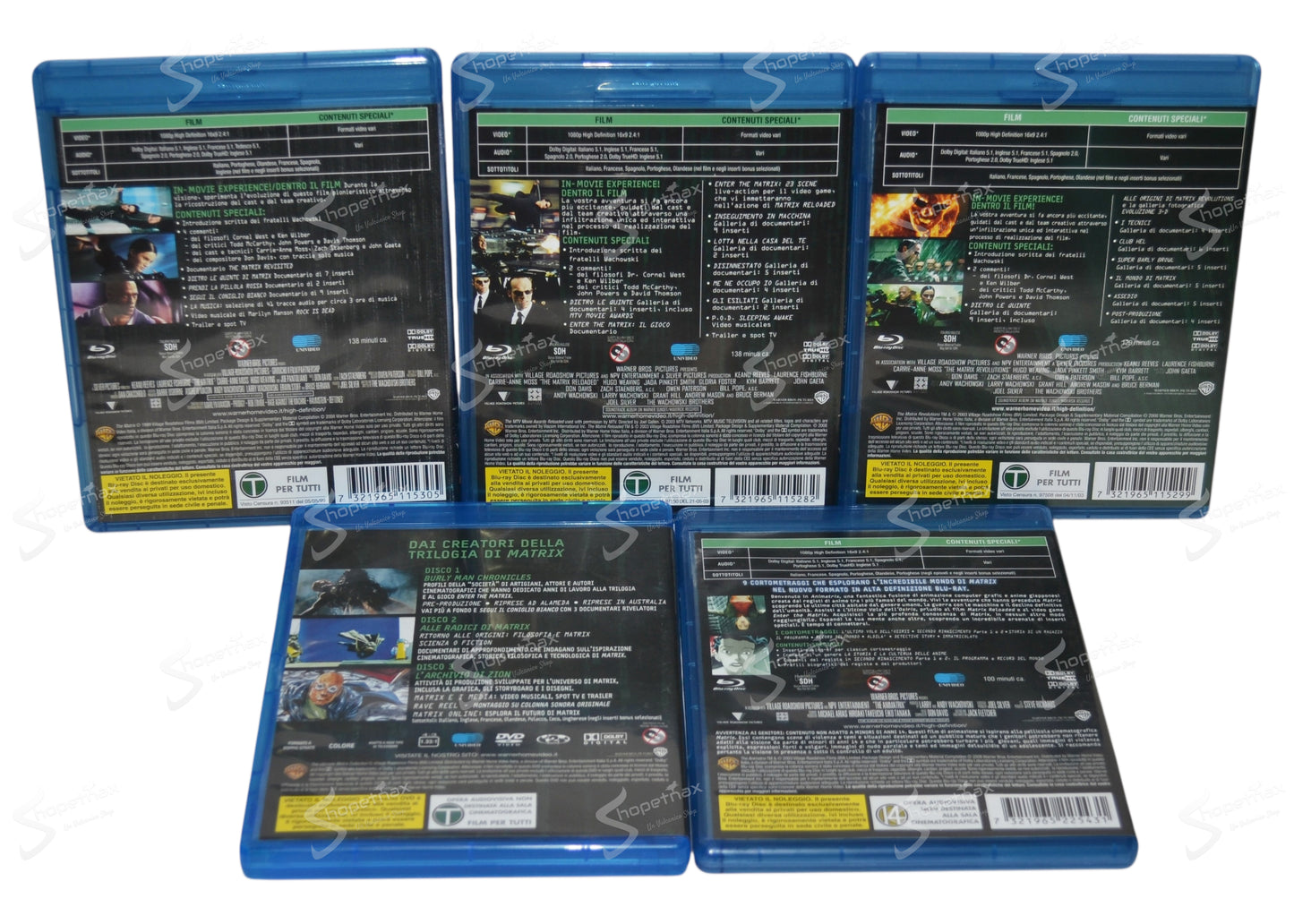 The Ultimate Matrix Collection (1999-2003) 5-Blu-ray Box Set