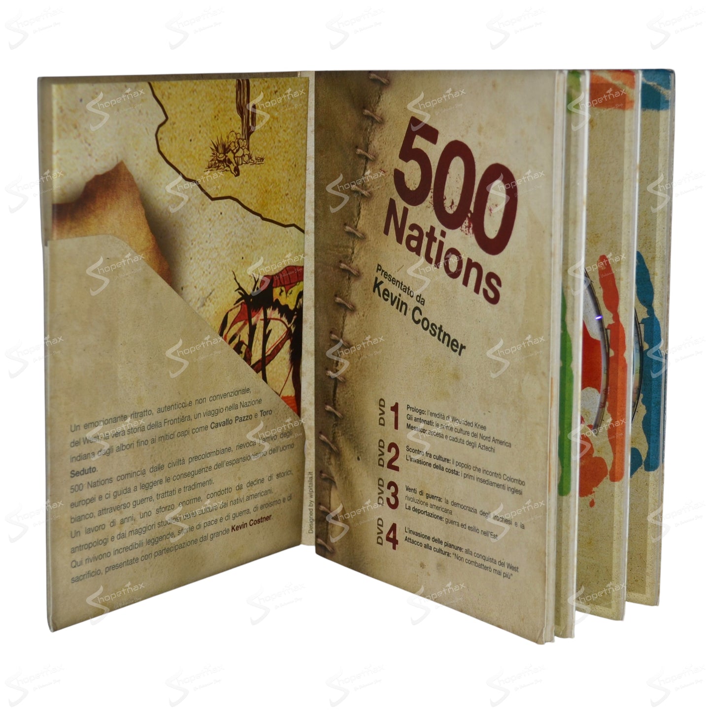 500 Nations (Indiani d'America) (1995) Box 4 DVD