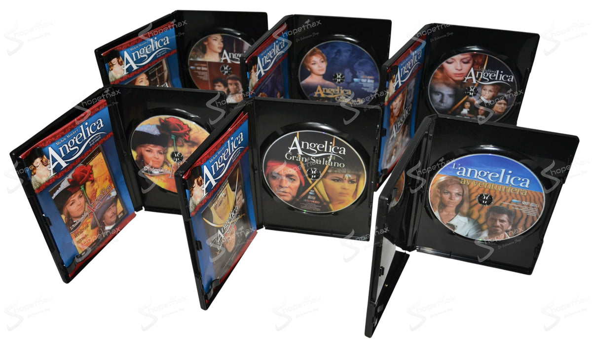 Angelica (Serie Completa 6 Film) (1964-1968) DVD Editoriali