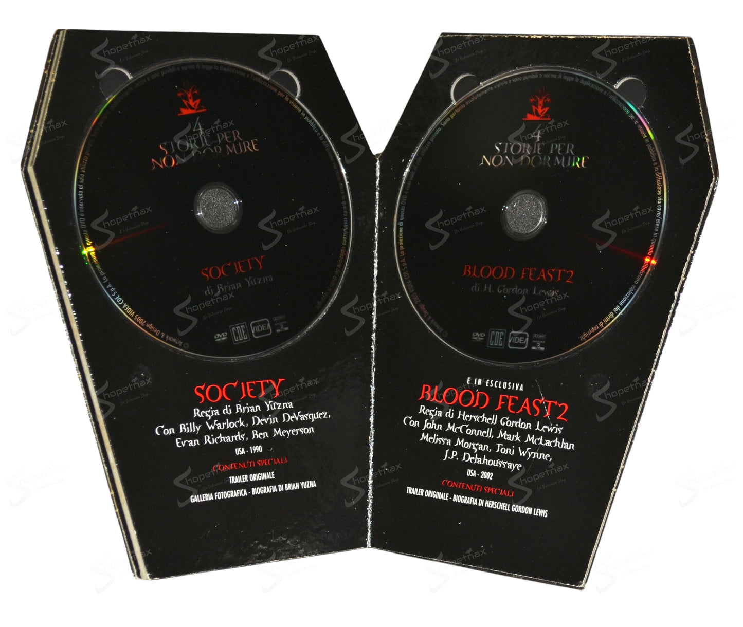 4 Storie per non dormire - Vol. 1 + 2 (2005) 2 Box - 8 DVD