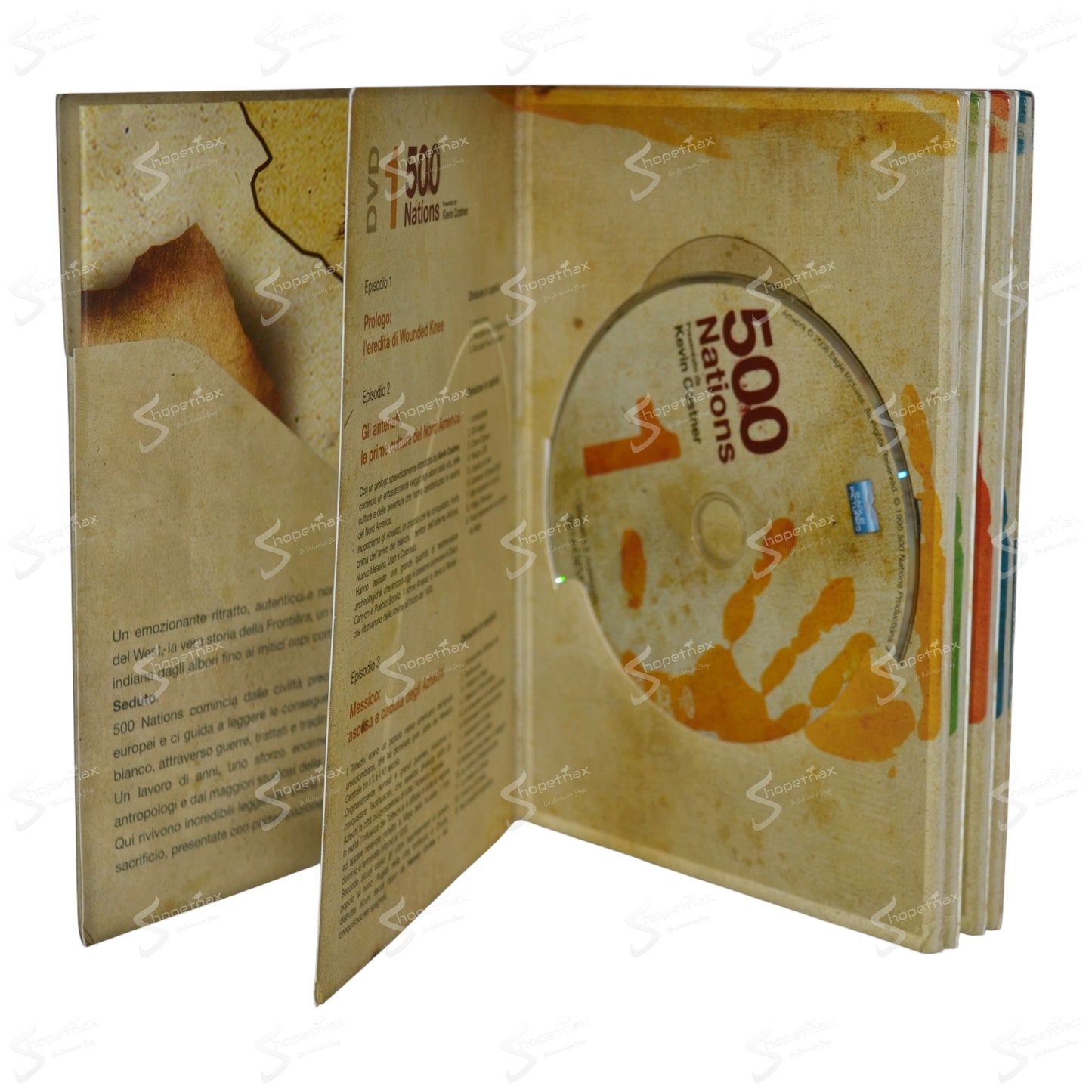 500 Nations (Indiani d'America) (1995) Box 4 DVD