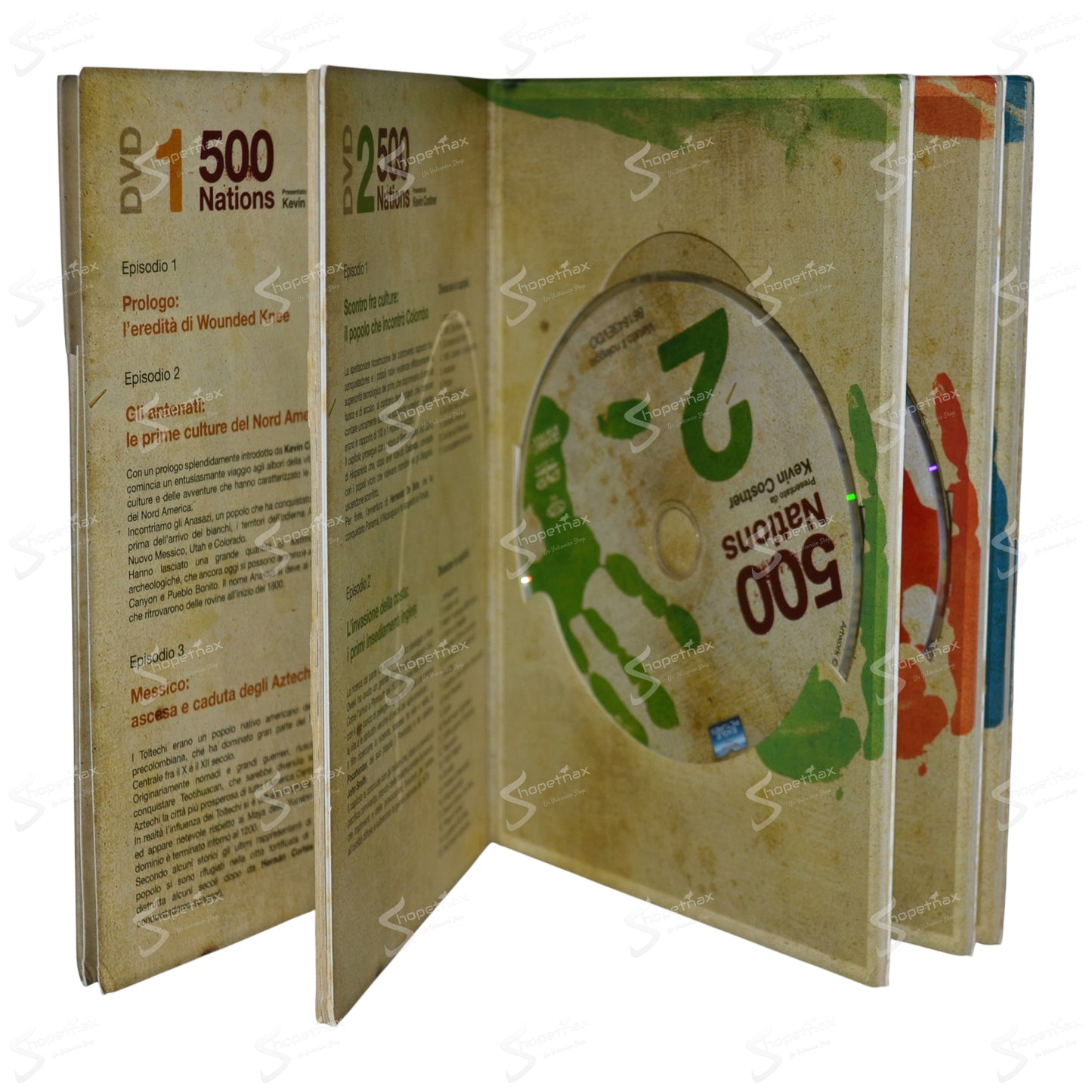 500 Nations (Indiani d'America) (1995) Box 4 DVD